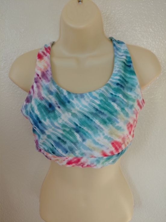 Athleta Tops - Athleta-Women's M Multicolor Tie-Dye Scoop Tank Hiking,Active Wear Swim